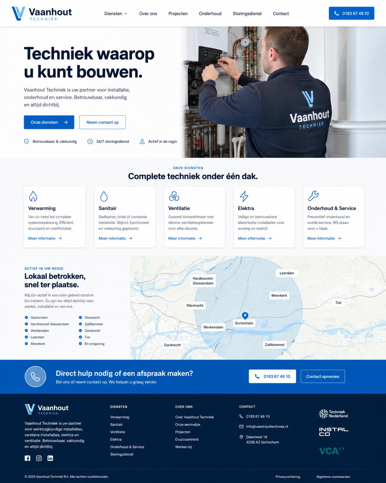 Project Vaanhout Techniek
